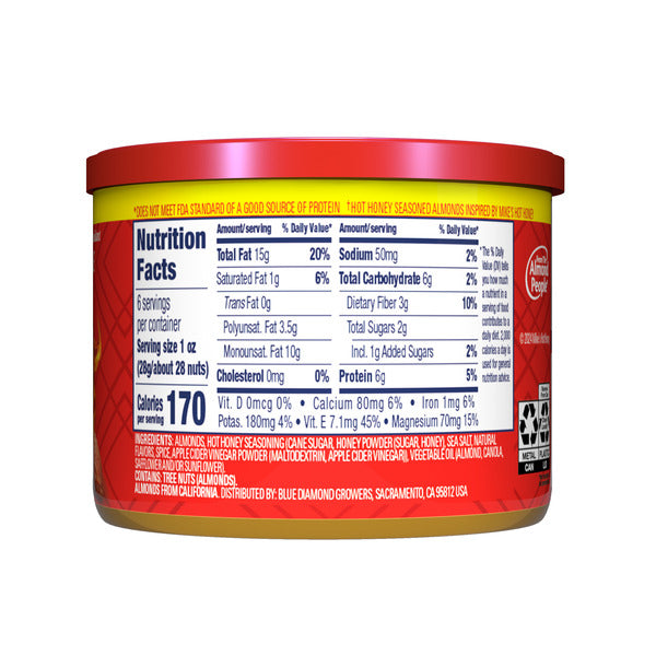 Blue Diamond Hot Honey Almonds