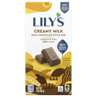 Lily's Bar, Creamy Milk, Milk Chocolate Style