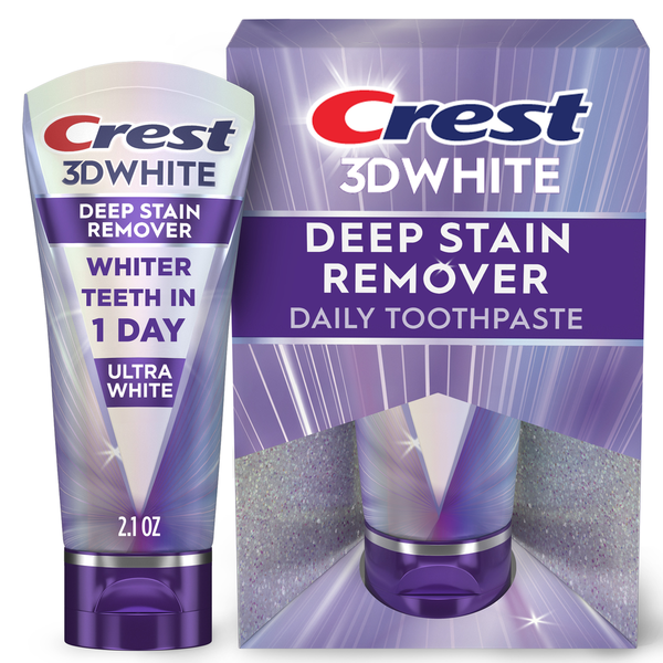 Crest Brilliance Deep Stain Remover Ultra White Toothpaste