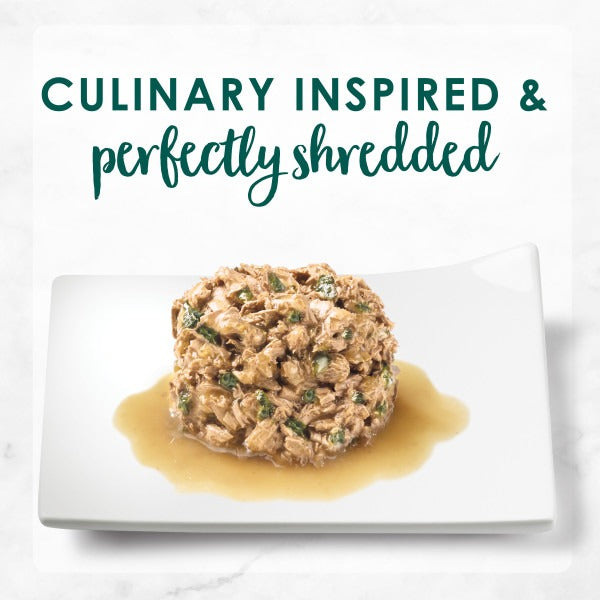 Purina Fancy Feast Wet Cat Food, Medleys Shredded Turkey Fare With Garden Greens in a Savory Broth