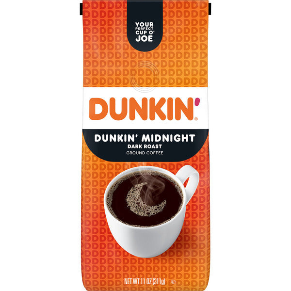 Dunkin' Midnight Dark Roast Ground Coffee