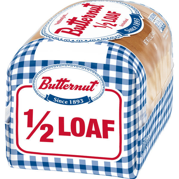 Butternut Half Loaf White Bread