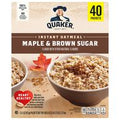 Quaker Maple & Brown Sugar Instant Oatmeal️
