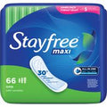 Stayfree Maxi Pads without Wings, Unscented, Super️
