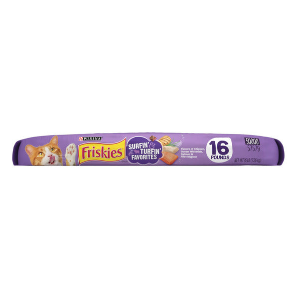 Purina Friskies Dry Cat Food, Surfin' & Turfin' Favorites
