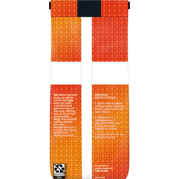 Dunkin' Midnight Dark Roast Ground Coffee