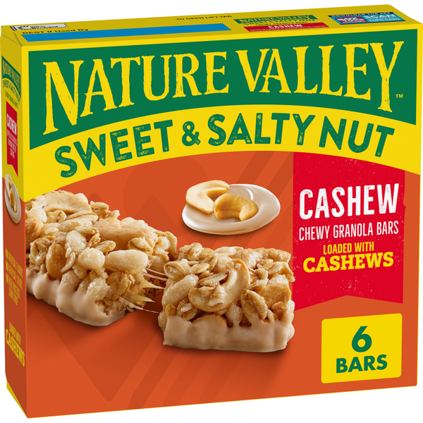 Nature Valley Cashew Sweet and Salty Nut Granola Bars