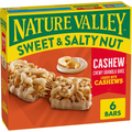 Nature Valley Cashew Sweet and Salty Nut Granola Bars
