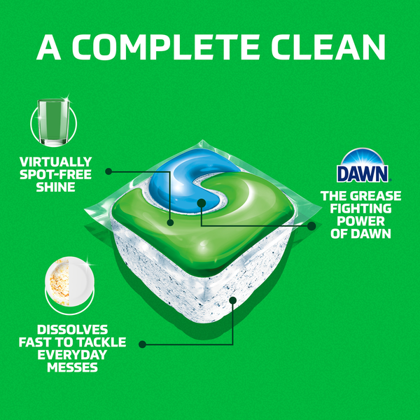 Cascade Complete Dishwasher Detergent Lemon