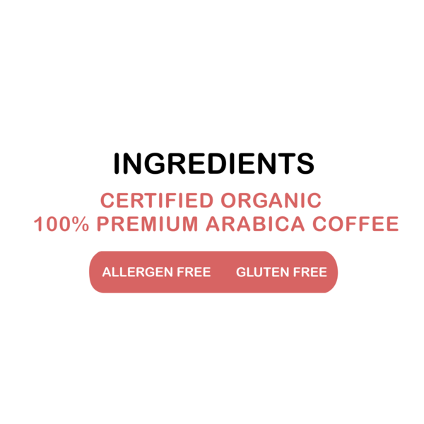 Café Fair Organic Decaf Original, Ground Coffee, Fair Trade