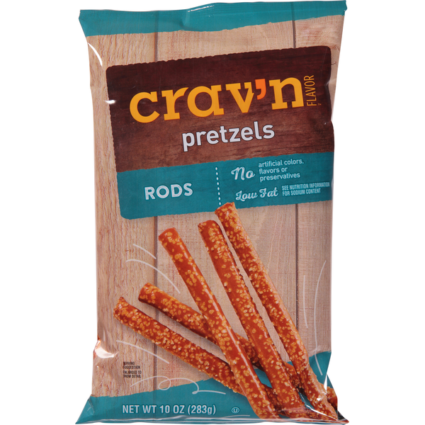 Crav'n Flavor Pretzel, Rods