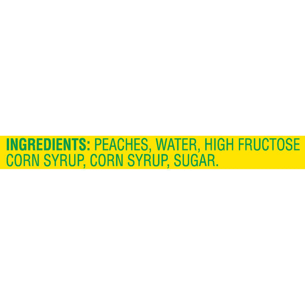 Del Monte Sliced Peaches