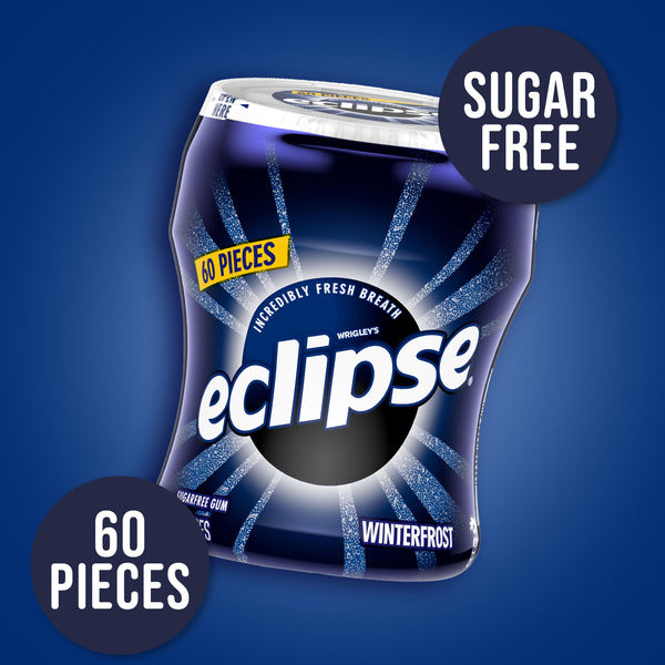 Eclipse Winterfrost Sugarfree Gum 60 Ct