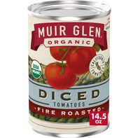 Muir Glen Organic Diced Tomatoes, Fire Roasted️