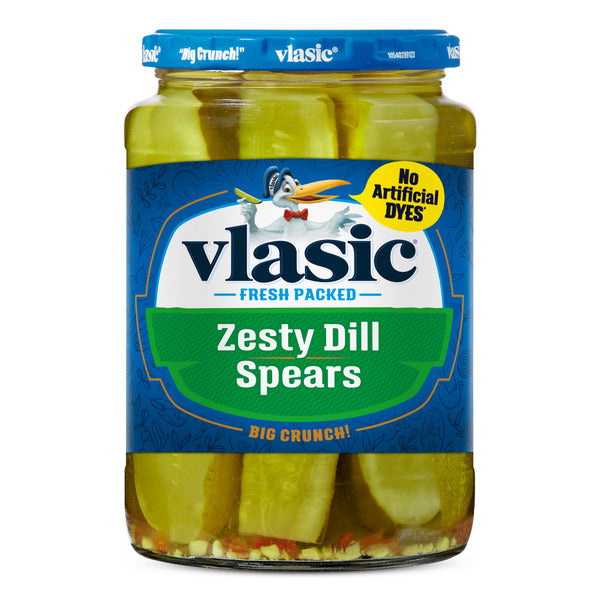 Vlasic Zesty Dill Pickle Spears, Keto Friendly