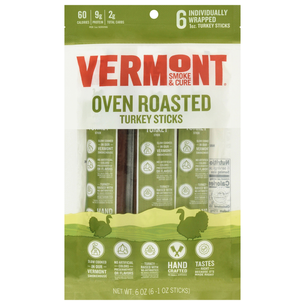 Vermont Creamery Oven Roasted Turkey Sticks