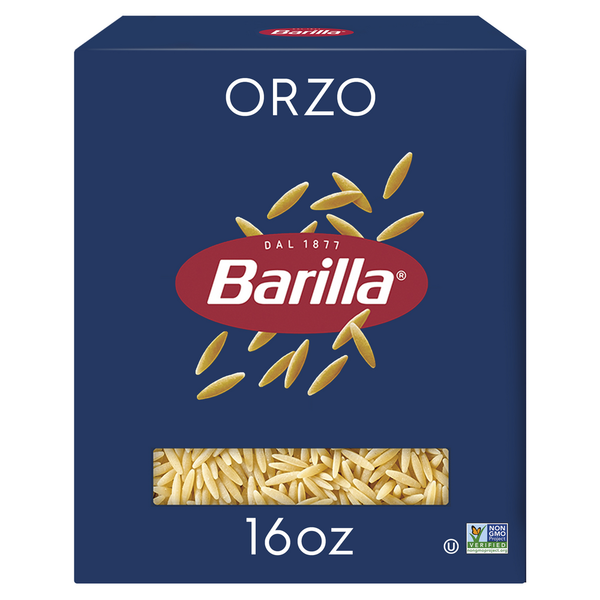 Barilla Orzo - Non-GMO Pasta Made with Durum Wheat Semolina & Kosher Certified