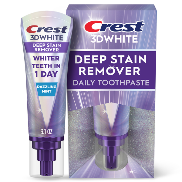Crest Brilliance Deep Stain Remover Ultra White Toothpaste