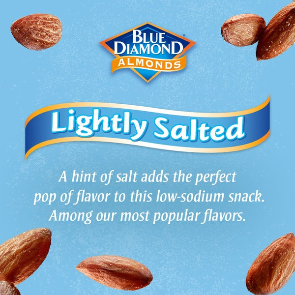 Blue Diamond Lightly Salted Low Sodium Almonds