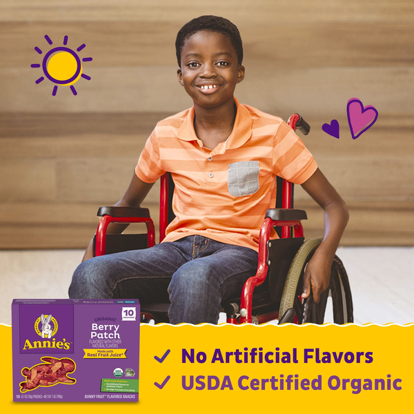 Annie's Organic Berry Patch Bunny Fruit Flavored Snacks