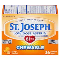 St. Joseph Low Dose Aspirin Chewable️
