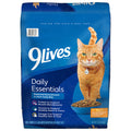 9Lives Daily Essentials Dry Cat Food for Adult Cats with Chicken, Beef & Salmon Flavors, 12 lb. Bag