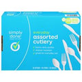Simply Done Plastic Cutlery - Fork, Knives & Spoon...
️