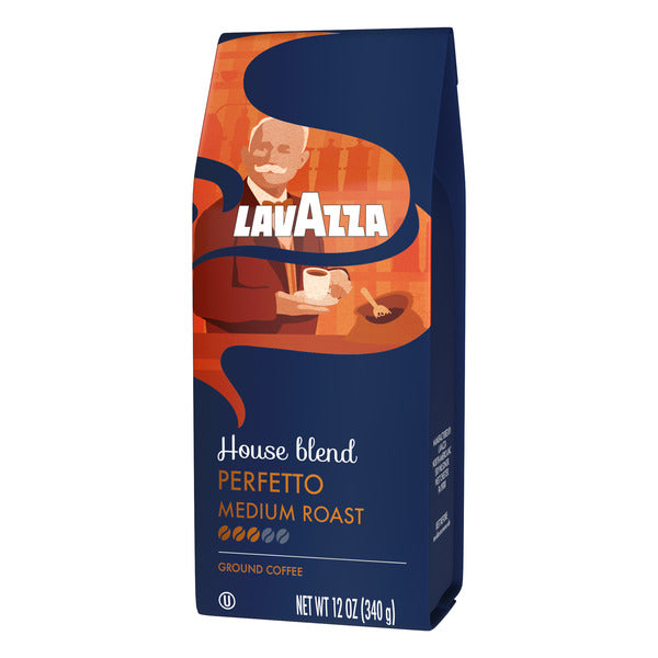 Lavazza Coffee, Ground, Medium Roast, House Blend Perfetto