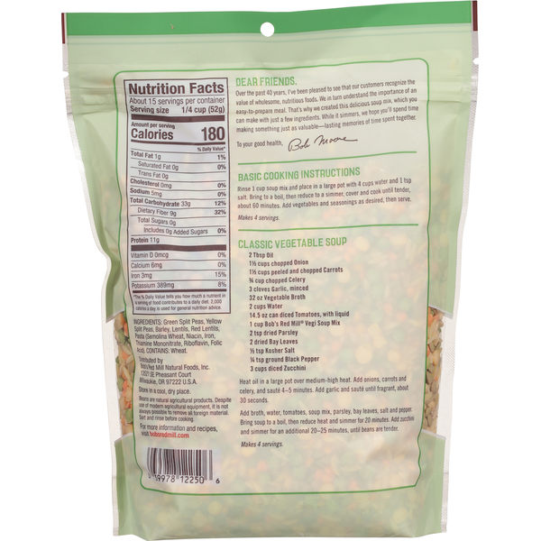 Bob's Red Mill Vegetable Soup Mix