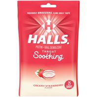 Halls Throat Soothing (Previously Breezers) Creamy...
️