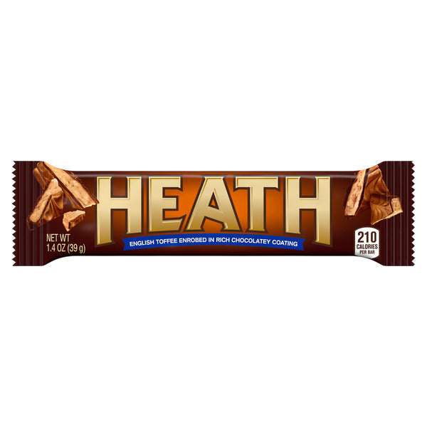 HEATH Chocolatey English Toffee Candy Bar, 1.4 oz
