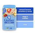 Gerber Stage 3 Baby Food Oatmeal Banana Strawberry Cereal Baby Oatmeal Cereal