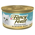 Purina Fancy Feast Seafood Feast Classic Grain Free Wet Cat Food Pate