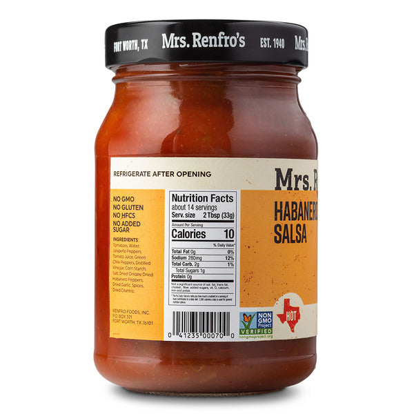 Mrs. Renfro's Habanero Salsa, Hot