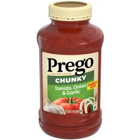 Prego Chunky Tomato, Onion and Garlic Pasta Sauce️