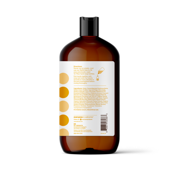 Everyone  Hand Soap Refill, Meyer Lemon + Mandarin