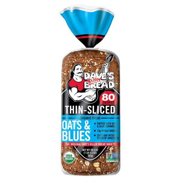 Dave's Killer Bread Oats & Blues Bread Thin-Sliced