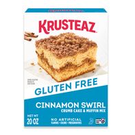 Krusteaz Gluten Free Cinnamon Swirl Crumb Cake and...
️