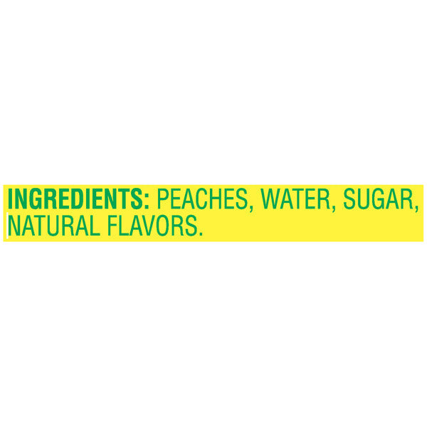 Del Monte Peaches, Sliced, Harvest Spice Flavored