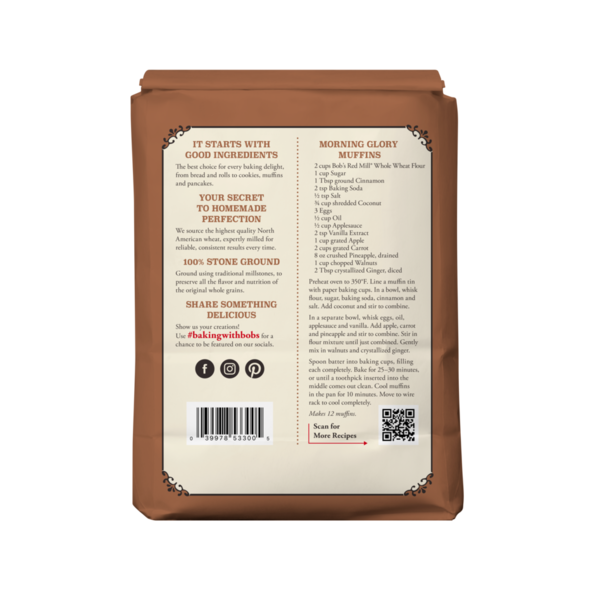 Bob's Red Mill Flour, Whole Wheat