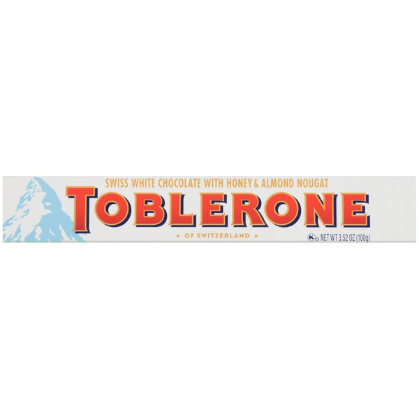 Toblerone Swiss White Chocolate Bar