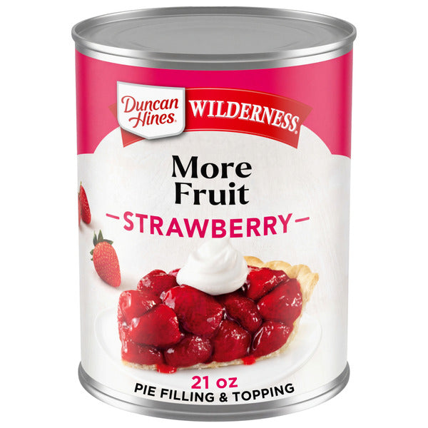 Duncan Hines Wilderness Duncan Hines Strawberry Pie Filling & Topping