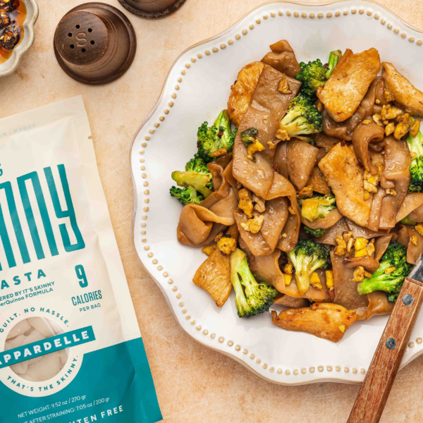It's Skinny Pasta Pappardelle