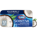 Clorox Scentiva Disinfecting Wet Mopping Cloths, Coconut and Waterlily