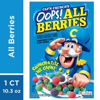 Cap'N Crunch Cereal, Sweetened Corn & Oat, Oops! A...
️