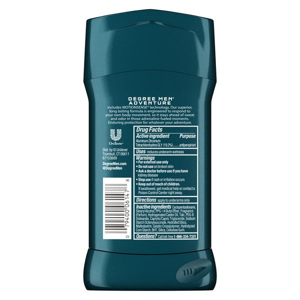 Degree Antiperspirant Deodorant Adventure