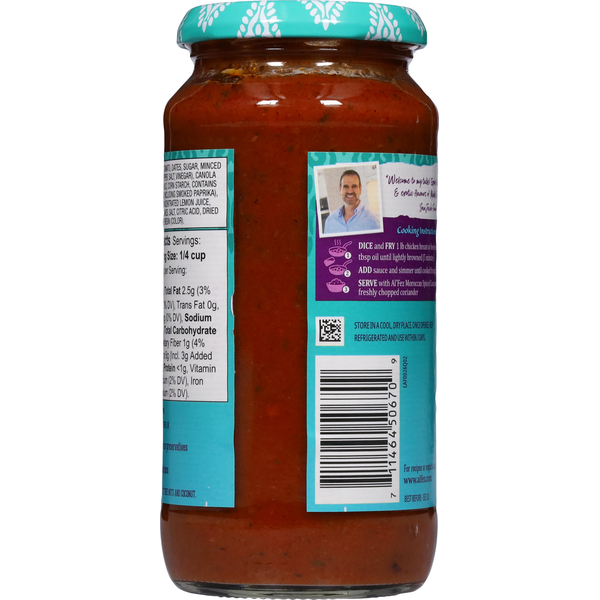 Al'Fez Harissa Chicken Sauce, Rich & Smoky