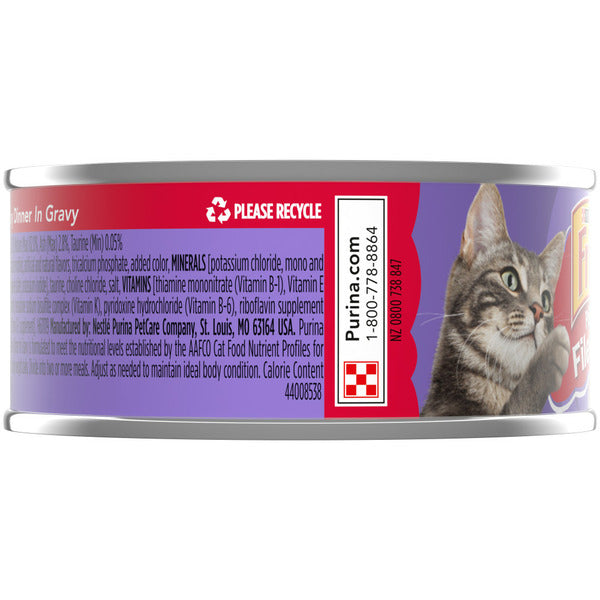 Purina Friskies Gravy Wet Cat Food, Prime Filets Turkey Dinner