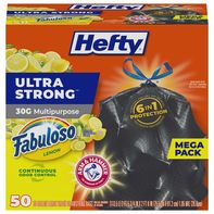 Hefty Ultra Strong Large Drawstring Trash Bags Fab...
️