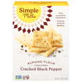 Simple Mills  Almond Flour Crackers, Cracked Black Pepper
